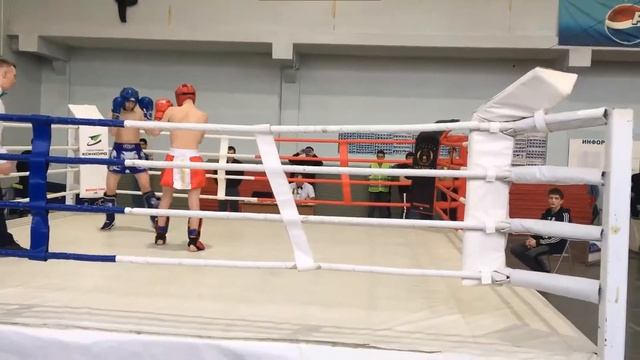 1 Морозов Данила(красный), кикбоксинг(лоу-кик), март 2020г смотреть онлайн