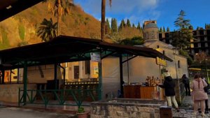 Новый Афон январь 2024| Как добраться и Что посмотреть зимой? |Новоафонский водопад| станция Псырцх