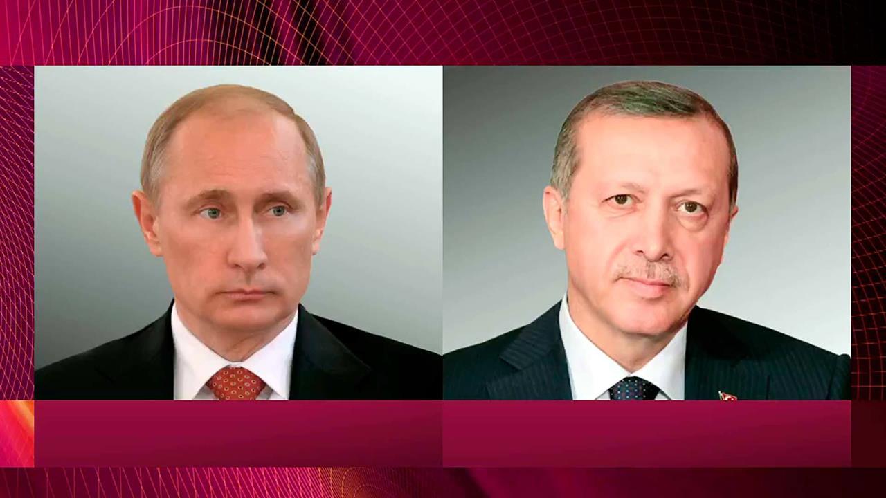 Владимир Путин обсудил подготовку межсирийской вст... с Нурсултаном Назарбаевым и Реджепом Эрдоганом