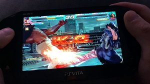 Tekken 7 Anna Williams Gameplay on PlayStation Vita