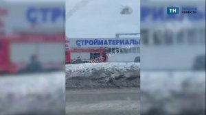 В Туле на улице Столетова загорелась ГАЗель