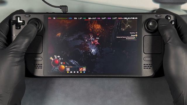 Diablo IV | Steam Deck Oled Gameplay | Steam OS | Oled Performance Test