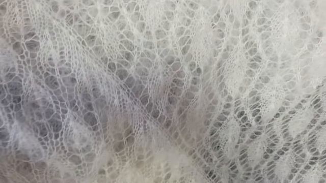 Белые ажурные пуховые шали -косынки в наличии. смотреть онлайн