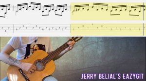 Аллегро / Мауро Джулиани / Ноты / Табы / M. Giuliani - Allegro a - moll Op. 50 No. 13 / Sheet & TAB