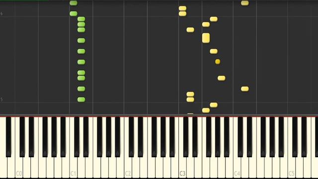 Toby Fox Megalovania easy piano tutorial смотреть онлайн
