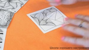 How to draw Paradox in Zentangle? Знакомтесь - тангл Парадокс/Paradox