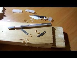 Нож модельный. Распаковка.