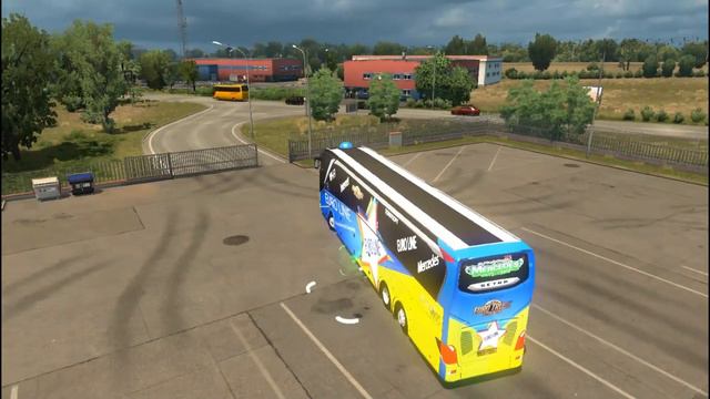 Mercedes Setra 517 HDH HD 2 Skinpack with logo ets2 mods for 1.31.xx смотреть онлайн