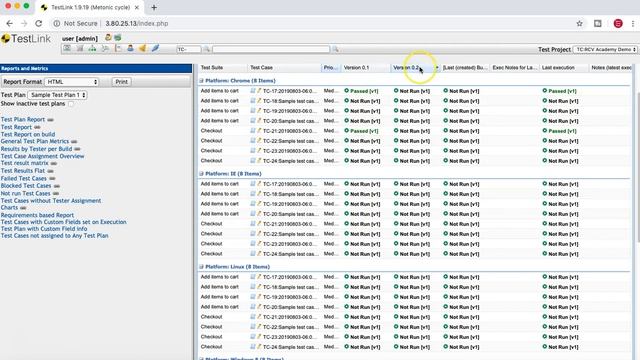 TestLink Tutorial #12 - TestLink Reports | Generating Reports in TestLink