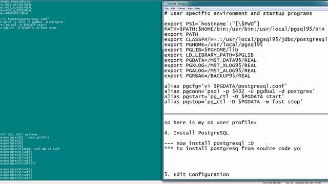 postgresql 9.5 non root user installation with Cent OS 6 смотреть онлайн