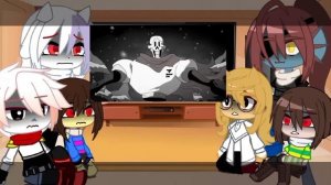 Undertale react to Close to you - Genocide run