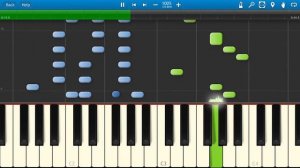 Дюна - Привет с Большого Бодуна (на пианино Synthesia)