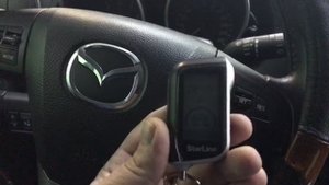 Автозапуск для семейного автомобиля минивэн Mazda 5. Starline А93 краткий обзор сигнализации
