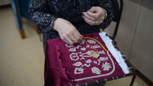 Мастер-класс «Крымско-татарская вышивка золотом»