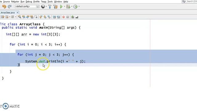2 Dimensional/ 2D Array with complete example - Hindi смотреть онлайн