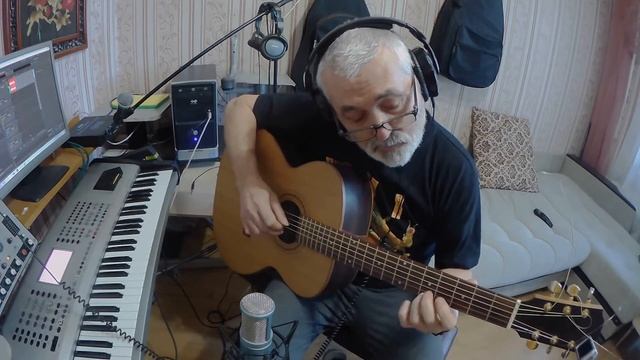 Осень(А.Петров из к/ф Осенний марафон)кавер.гитара