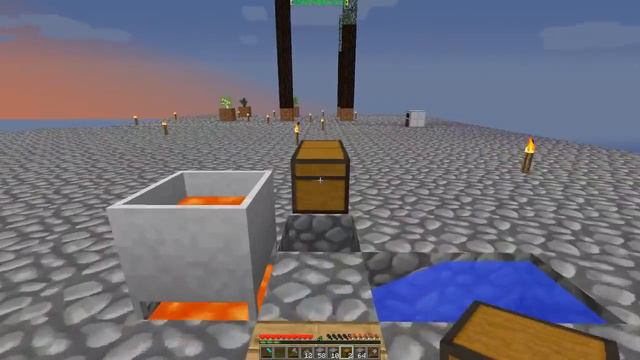 1000 БЛОКОВ ГРАВИЯ НА СКАЙ БЛОКЕ! ЗАЧЕМ?! МАЙНКРАФТ СКАЙ БЛОК С МОДАМИ SkyFactory смотреть онлайн