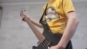 кино - видели ночь bass cover