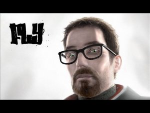 Полет на тазике в Half-Life 2