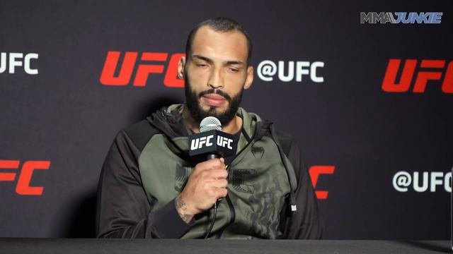 Bruno Silva aims to steal Alex Pereira's hype, unafraid to strike | #UFCVegas50 media day