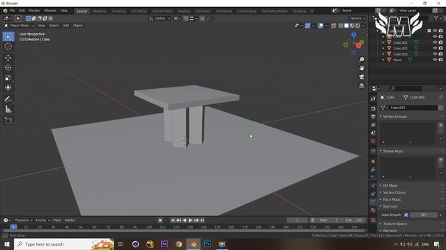 How to Use Shade Smooth AND Create Procedural Texture in BLENDER / BLENDER TUTORIAL