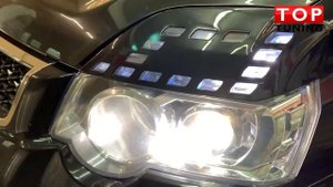 Nissan X-Trail T31 - Реснички на фары