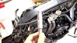 № 1. Регулювання клапанів Honda CBF1000FA / Регулировка клапанов на Honda CBF1000FA