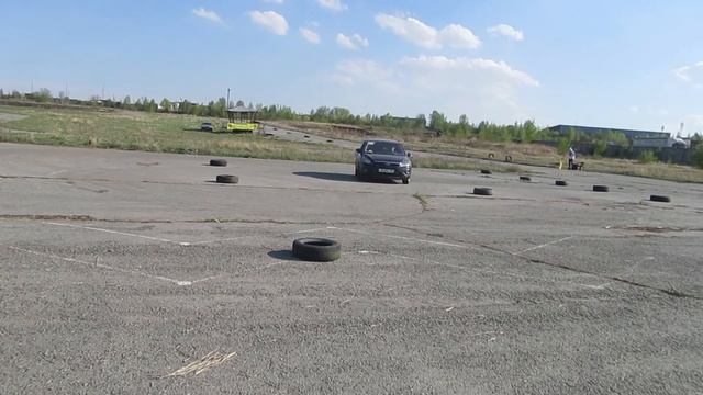 Ford Focus 2 | автослалом р3к Победа (7.05.2016) смотреть онлайн