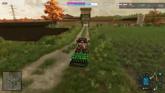 ?Farming Simulator 22?- Карта "Hof Bergmann". Показываю как сделать перевод на русский язык. смотреть онлайн