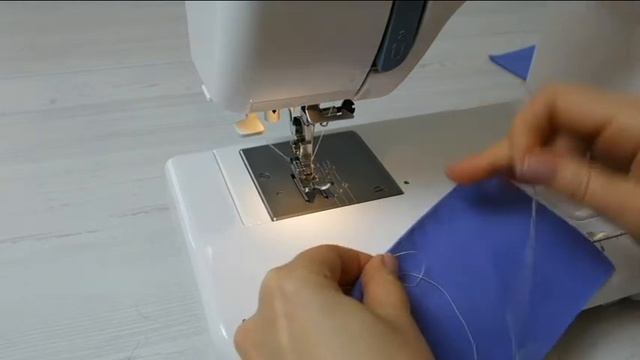 Словарик машинных швов. Бельевой или французский шов.