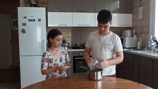 Заварной крем без яиц!