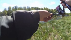 Краснопёрка на воблеры и силикон на каждом забросе! Бешеная жадная рыбёшка!