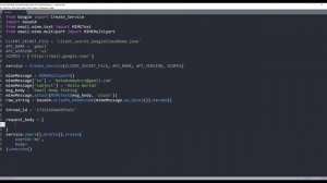 How to Create a Draft Email In Replay to An Email With Gmail API in Python