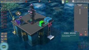 First Look oil platform tycoon like game : Drill Deal Oil Tycoon