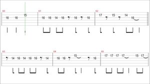 Cutting Crew - (I Just) Died In Your Arms / Guitar Solo Tab+BackingTrack