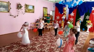 Танец для настроения на выпускном детского сада Даниловичи