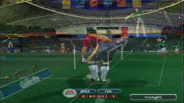 "Italy vs Mexico" - FIFA World Cup 2002 FIFA 2002 Gameplay смотреть онлайн
