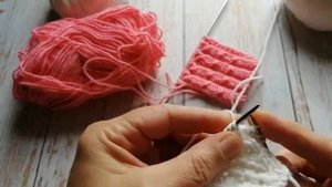 №163 Узор спицами _ЖУЧКИ_ и _ЗВЕЗДОЧКИ_ _ Узор в копилку спицами #вязание #молодой_блогер