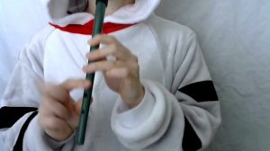 How to play Dion theme (Shepherd's flute) on Tin Whistle! - Как играть тему Диона на тин-вистле!