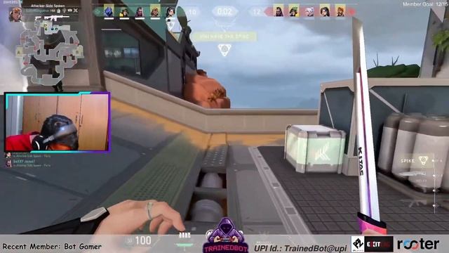 When You Play in Singapore with @Vibzz316 | Valorant Highlights | Valorant India смотреть онлайн