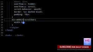 How to create custom scrollBar with css | css scrollbar #purecss #coding