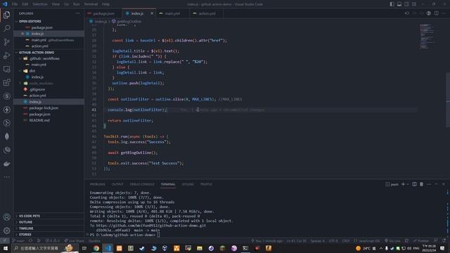 如何使用 Github Actions 自動更新 README.md (Modify README.md) смотреть онлайн