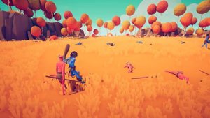 СИНИЕ ПРОТИВ КРАСНЫХ! Эпические СРАЖЕНИЯ СТЕНКА на СТЕНКУ в Игре Totally Accurate Battle Simulator