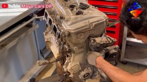 2AR-FE 2.5L Engine Disassembly Of Toyota RAV4, Camry