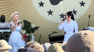 Lana Del Rey - Breaking Up Slowly (w/Nikki Lane) - live at Newport Folk Festival 2023