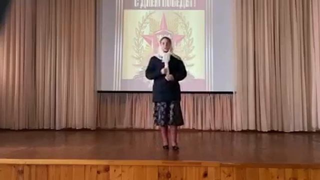 Стихотворение "Баллада о матери " читает Дудина Анастасия смотреть онлайн