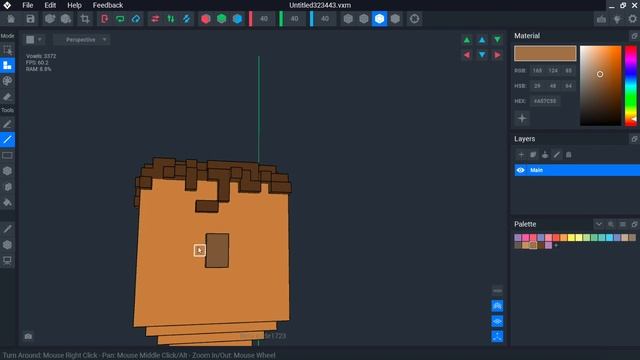 VoxEdit обучение, базовые функции и инструменты смотреть онлайн