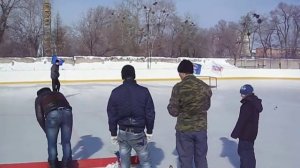 Автомодельный спорт Аэросани АС - 1.AVI