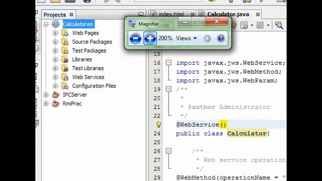 WebService Soap in Java,deploying on glassfish in Netbeans