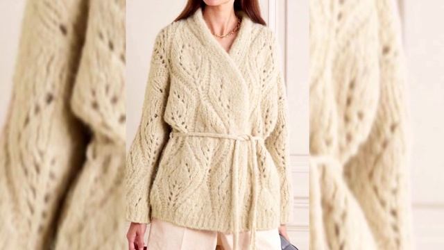 вязаные джемперы и пуловеры / подборка идей для вязания спицами смотреть онлайн
